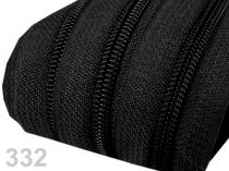 Textillux.sk - produkt Zips špirálový 5mm metráž pre bežce typu POL 25m - 332 čierna