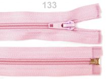 Textillux.sk - produkt Zips špirálový 5mm,deliteľný,  30cm / bundový/ - 133 ružová svetlá