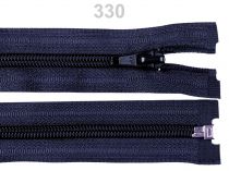 Textillux.sk - produkt Zips špirálový 5mm,deliteľný,  30cm / bundový/ - 330 modrá tmavá