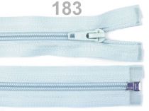 Textillux.sk - produkt Zips špirálový 5mm,deliteľný,  40cm / bundový/ - 183 modrá ľadová