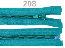 Textillux.sk - produkt Zips špirálový 5mm,deliteľný,  40cm / bundový/ - 208 modrá sýta svetlá
