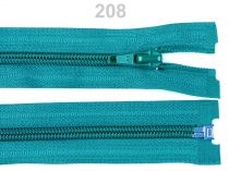 Textillux.sk - produkt Zips špirálový 5mm,deliteľný,  55cm / bundový/ - 208 modrá sýta svetlá