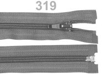 Textillux.sk - produkt Zips špirálový 5mm,deliteľný,  75cm / bundový/ - 319 šedá kalná