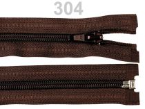 Textillux.sk - produkt Zips špirálový 5mm,deliteľný, 35cm / bundový/ - 304 čokoládová
