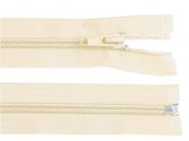 Textillux.sk - produkt Zips špirálový 5mm,deliteľný, 45cm / bundový/ - 103 krémová najsvetl