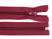 Textillux.sk - produkt Zips špirálový 5mm,deliteľný,  70cm / bundový/ - 178 bordó