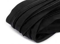 Textillux.sk - produkt Zips špirálový šírka 10 mm s obojstranným jazdcom dĺžka 195 cm - čierna