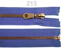 Textillux.sk - produkt Zips staromosadz 6mm deliteľný,70cm, / bundový / - 213 Dazzling Blue