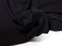 Textillux.sk - produkt Žoržetový úplet jednofarebný 150 cm - 8- žoržetový úplet, čierna