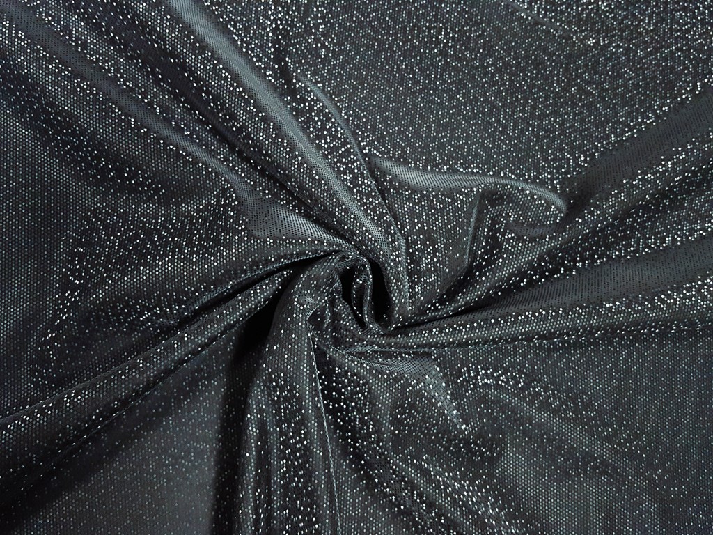 Textillux.sk - produkt Odevná koženka čierna so vzorom 140 cm