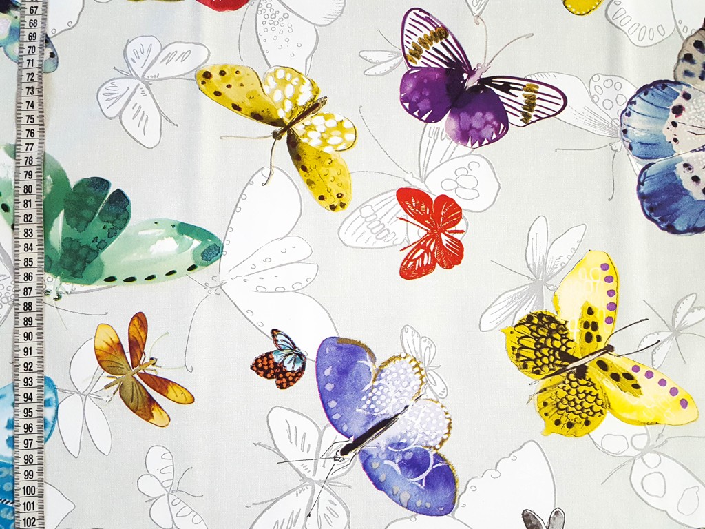 Textillux.sk - produkt PVC obrusy do interiéru a záhrady širka 140 cm - 491 veľké motýle