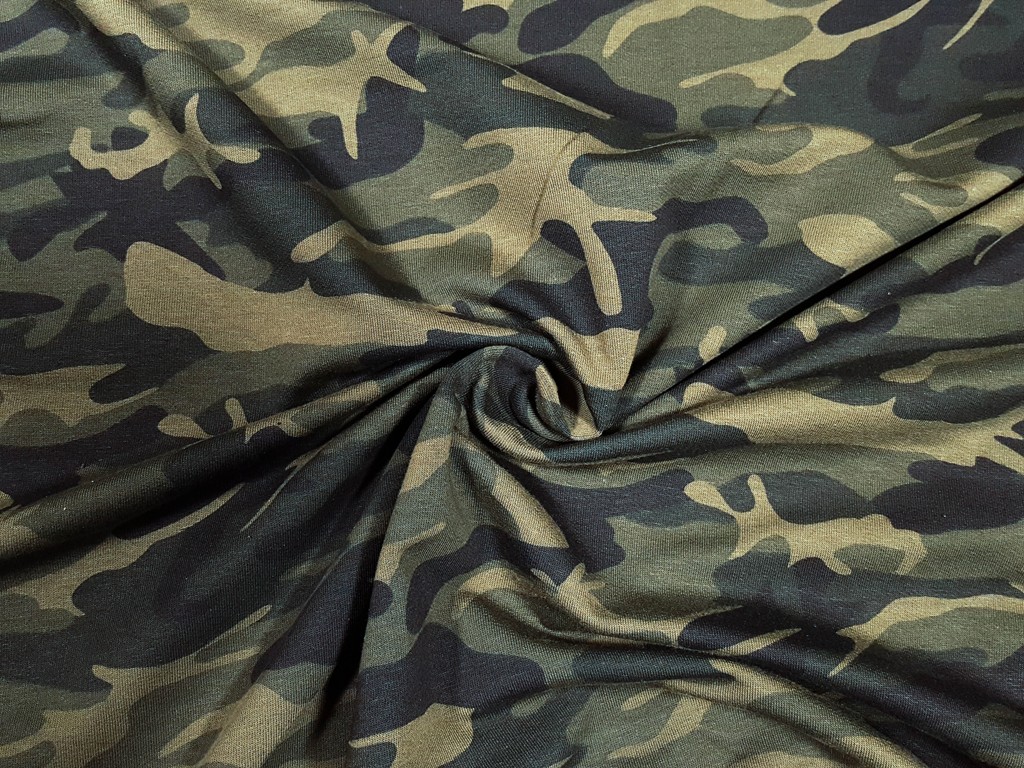 Textillux.sk - produkt Teplákovina nový vojenský maskáč 180 cm