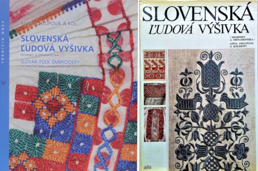 Kniha: Slovenská ľudová výšivka - Anna Chlupová