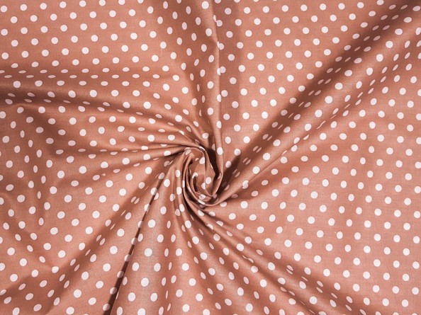 Bavlnená látka bodka 5 mm 140 cm