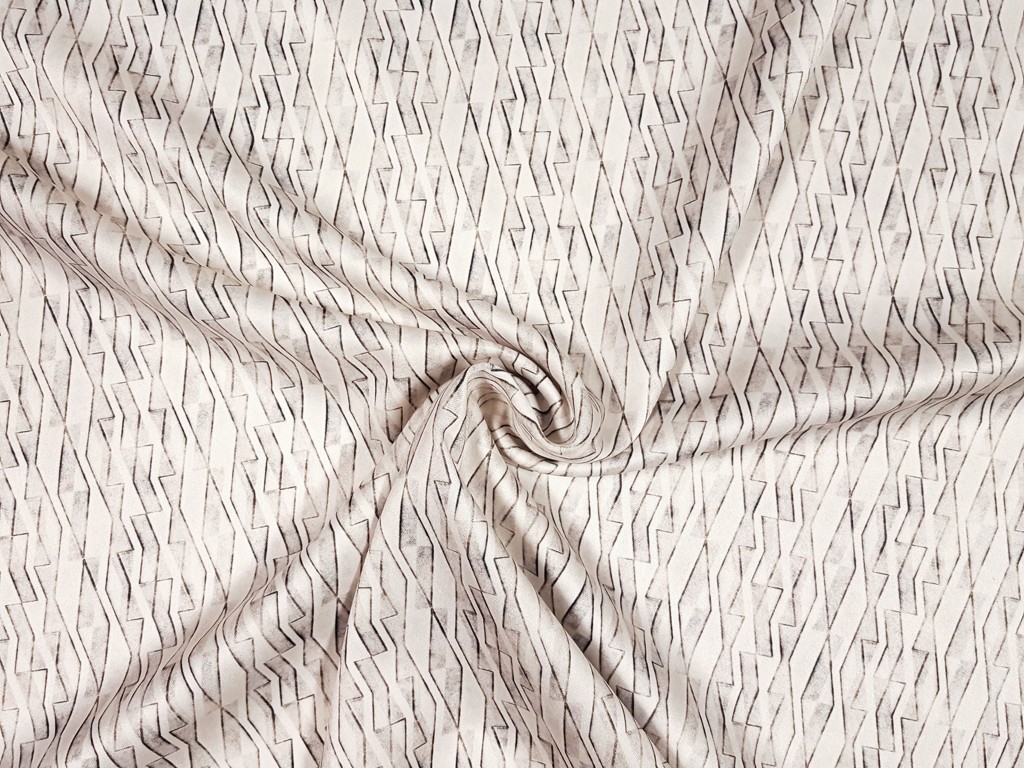Kostýmovka SYDNEY jemný geometrický vzor 140 cm