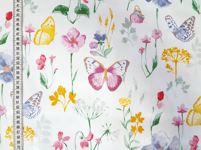 Obrusy PVC gumené voskované do interiéru a záhrady širka 140 cm