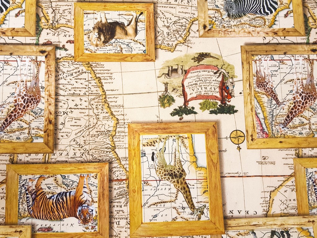 Bavlnená látka SAFARI 140 cm