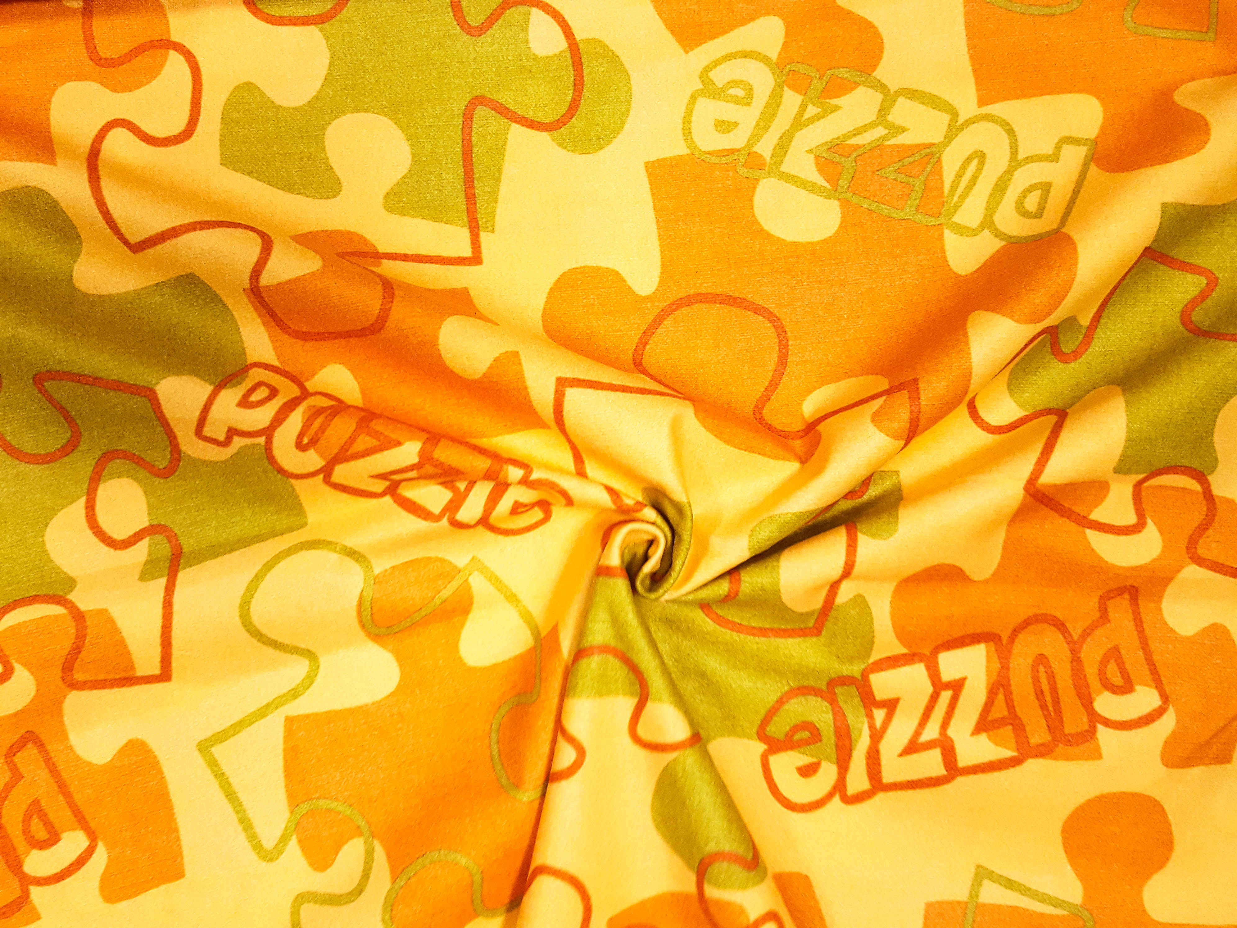 Suedine poťahová látka Puzzle 150 cm