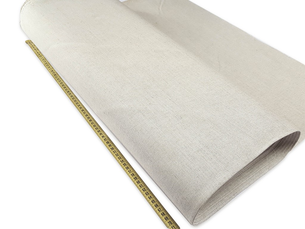 Dekoračná látka ľanové plátno šírka 150 cm